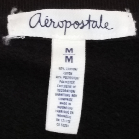 Aeropostale Sequin Front Sweatshirt - Size M - Picture 5 of 6