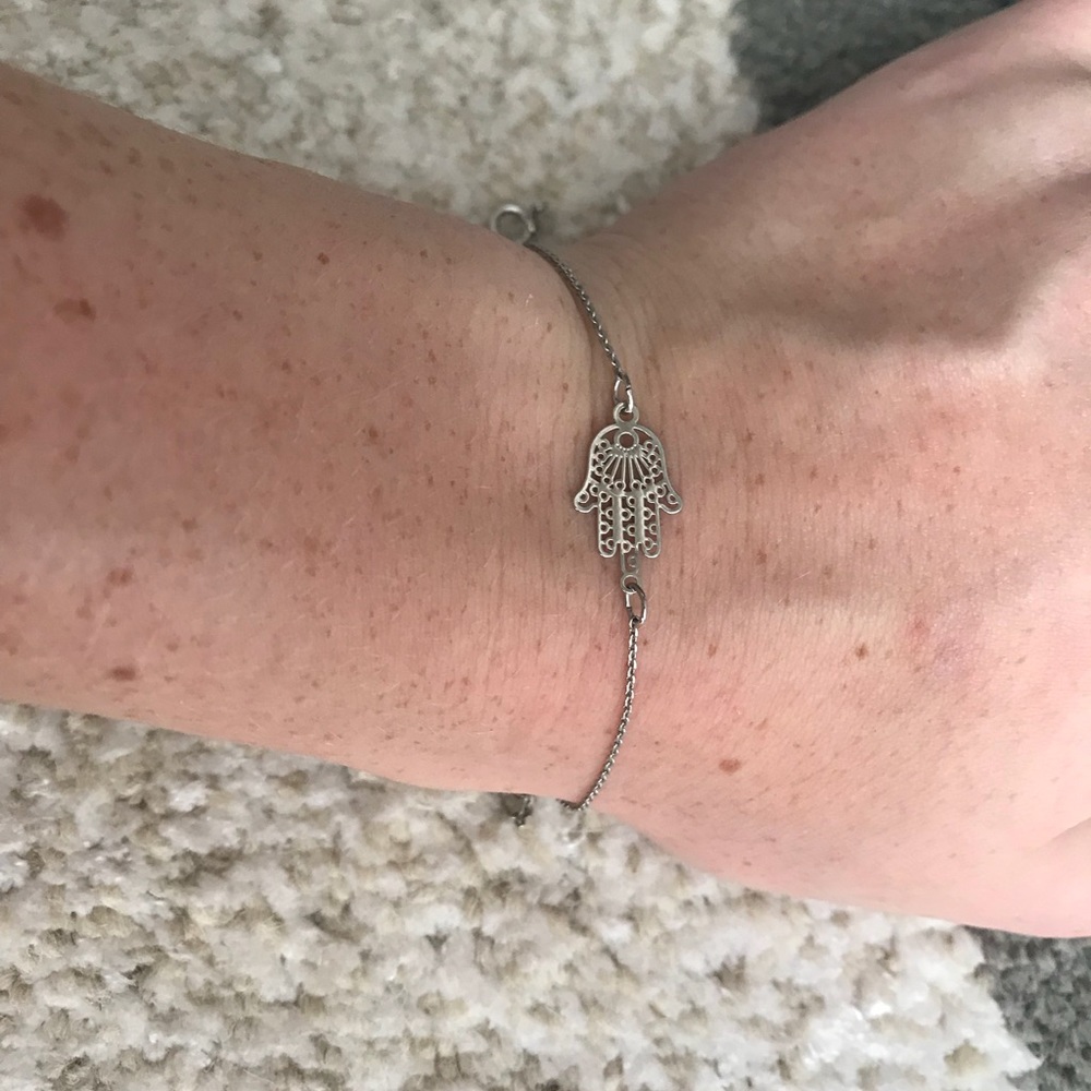 Hamsa (hand w eye) Bracelet