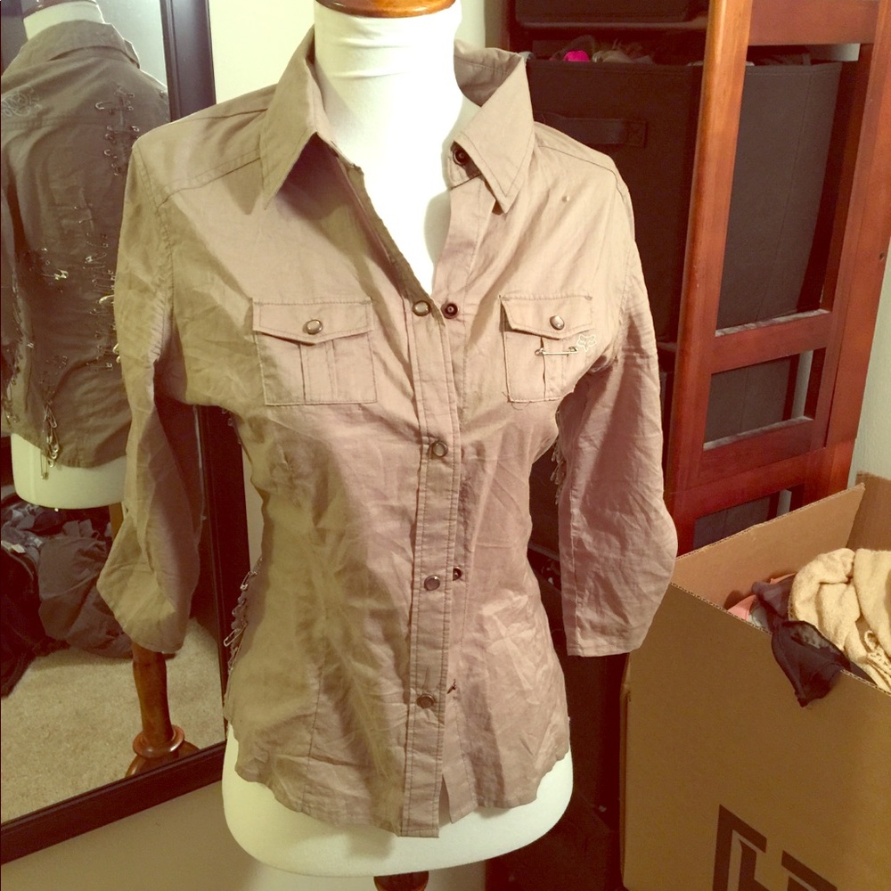 Punk button up