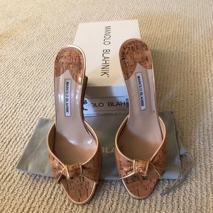 Manolo Blahnik Slides