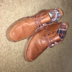 TOMS leather boots.