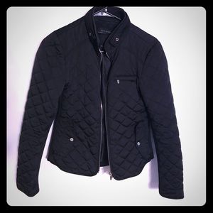 Zara Woman Quilted Jacket - Black