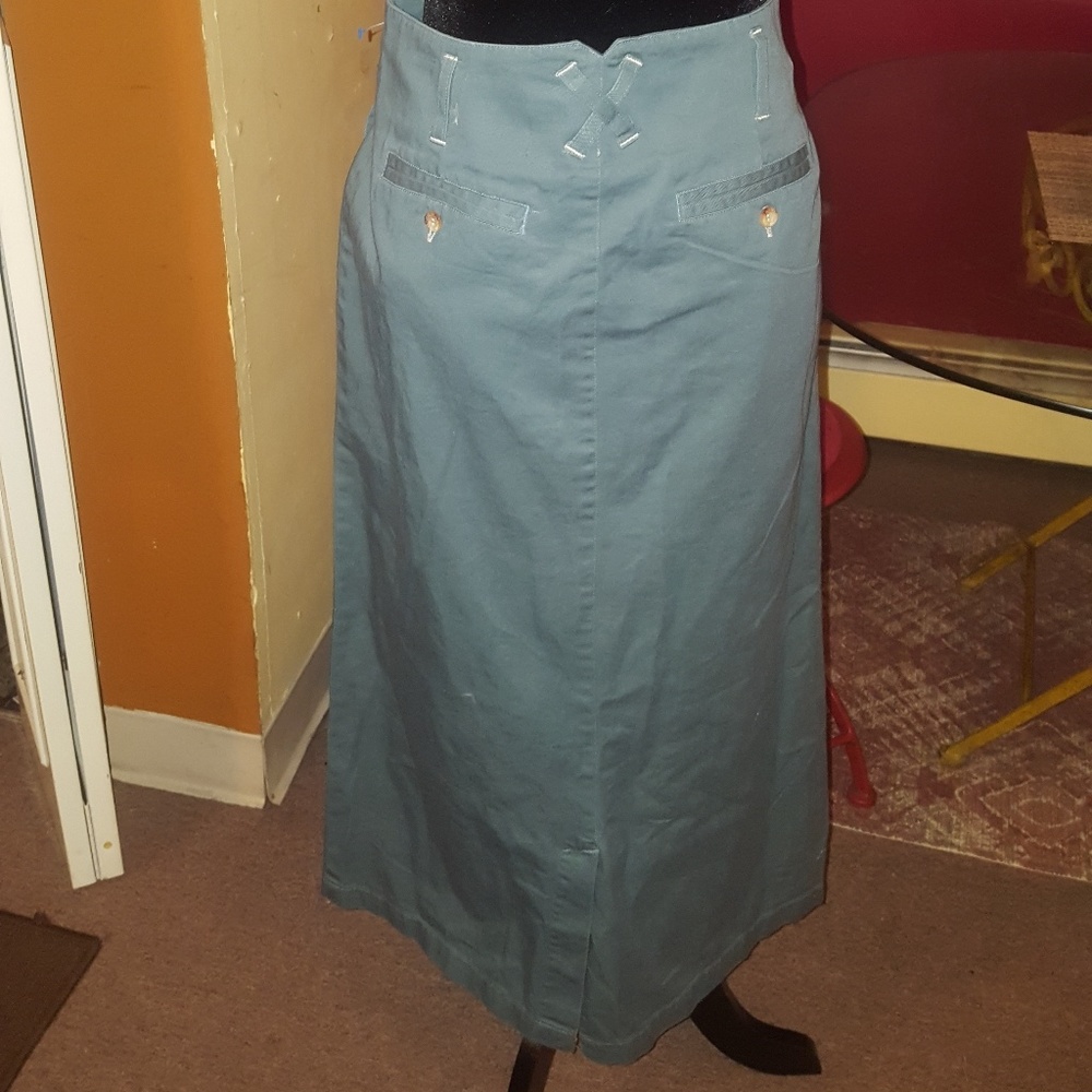 Vintage khaki skirt