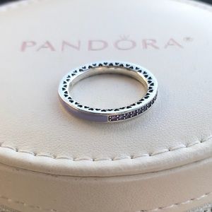 Pandora Radiant Hearts Double sided Ring