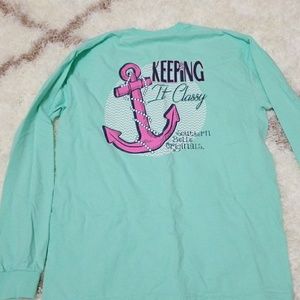 Southern belle long sleeve shirt