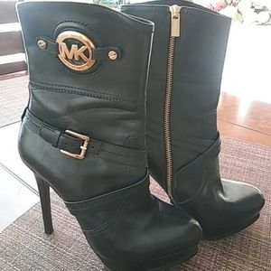 Mk stilleto booties