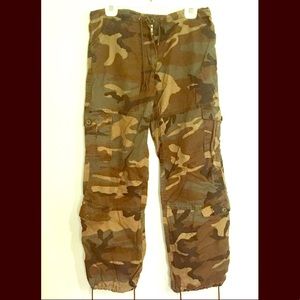 Men's vintage Camo Army Cargo pants