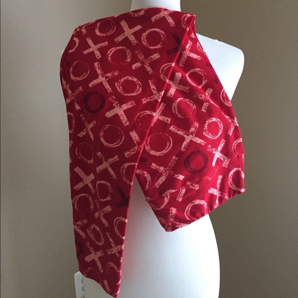 LuLaRoe Leggings TC Red, Black, & Pink