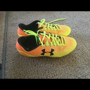 UA kids soccer shoes size 2