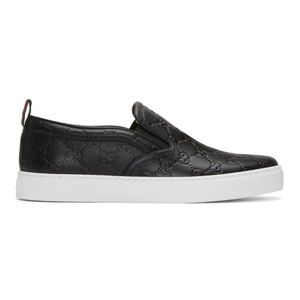 Gucci Signature Slip-on Sneakers