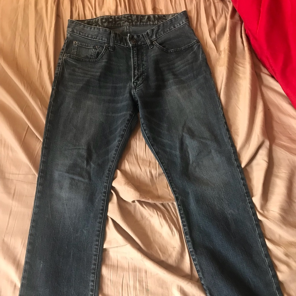 Express boot cut jeans