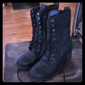 Worn Once Combat Boots *price firm*