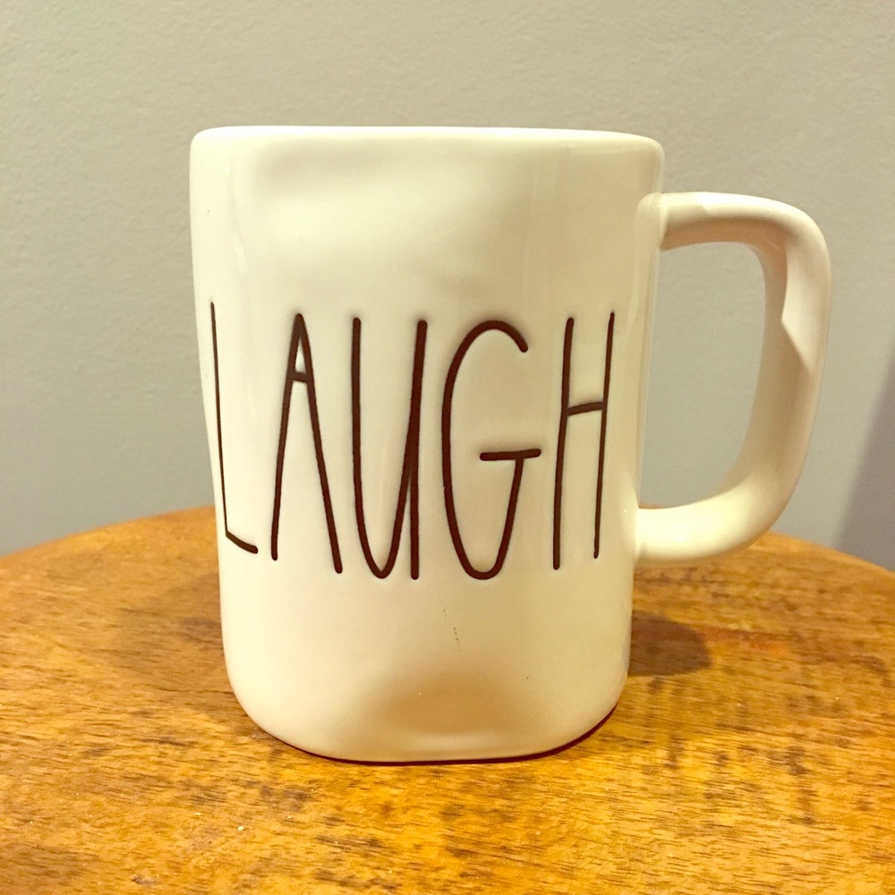 **NEW Rae Dunn "LAUGH" Mug