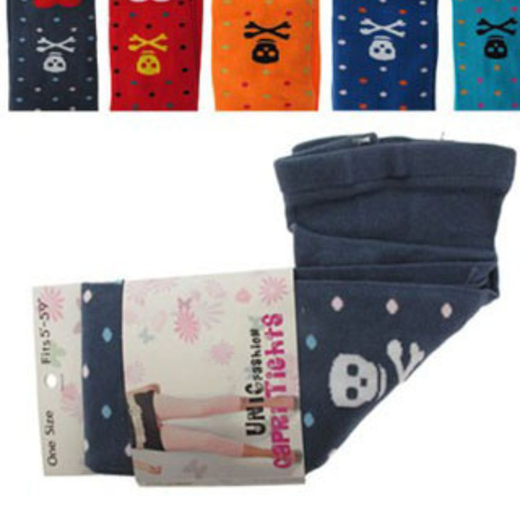 Accessories - Bundle of 12, Assorted colored capri tights