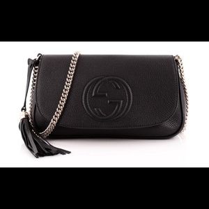Gucci soho crossbody chain bag like new