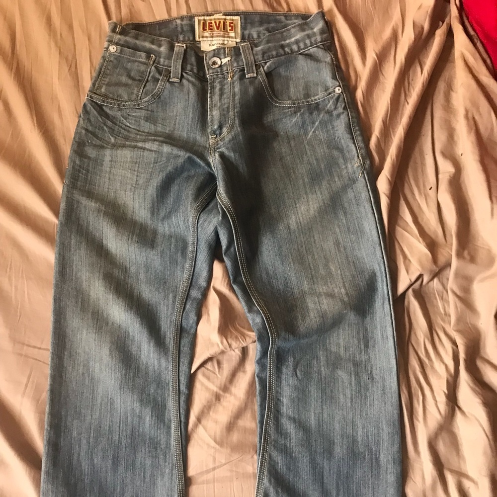 Levi slim straight jeans