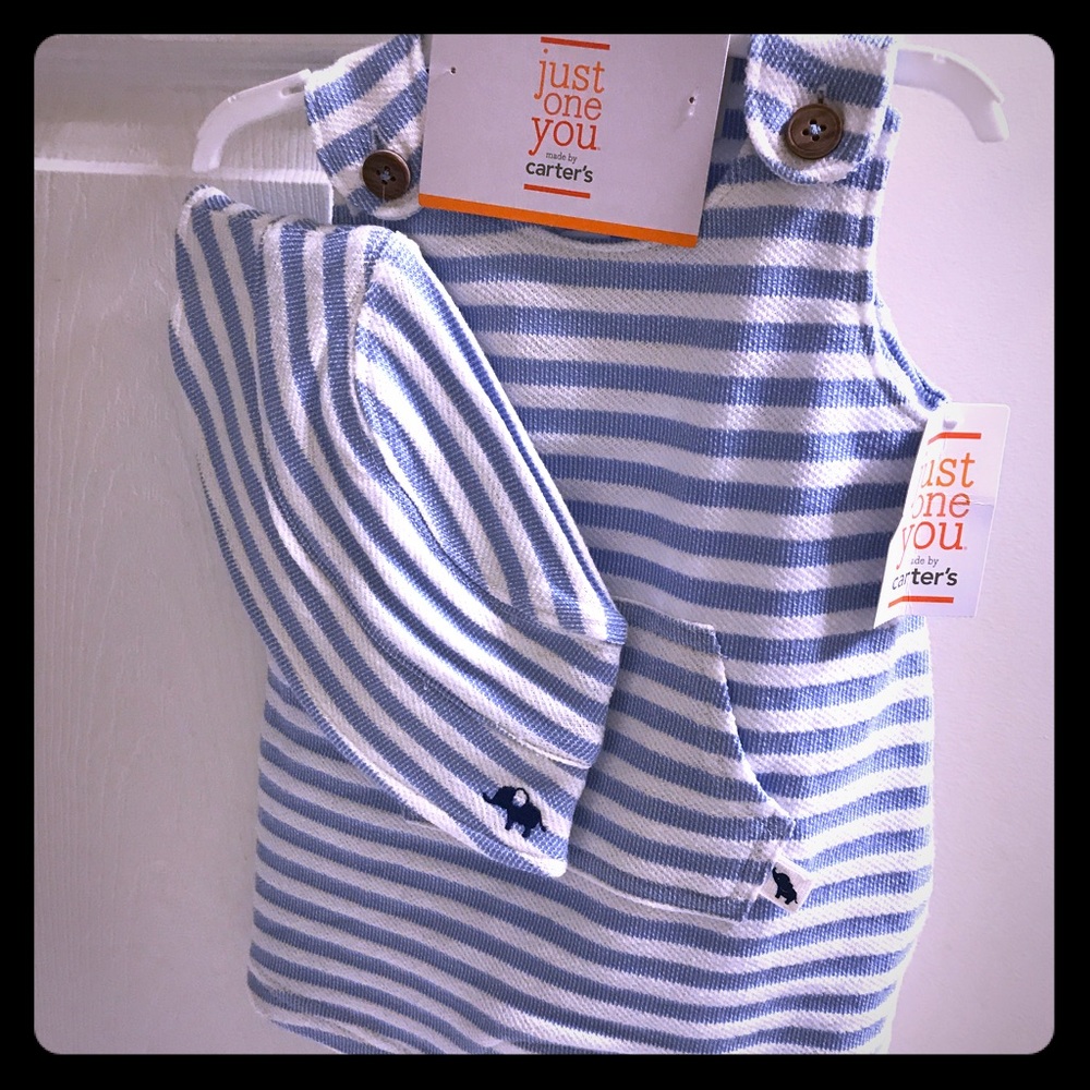 💙 2-Piece Baby Jumper with Matching Hat 💙