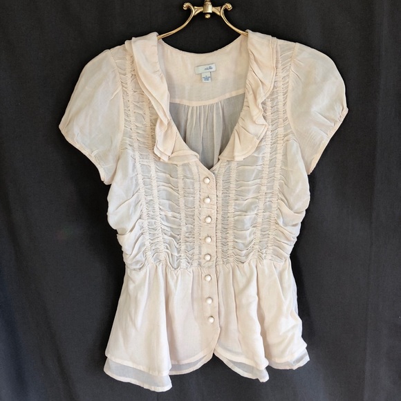 Anthropologie Tops - ANTHROPOLOGIE high seas blouse