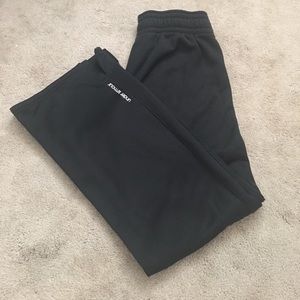 Under Armour black sweat pants