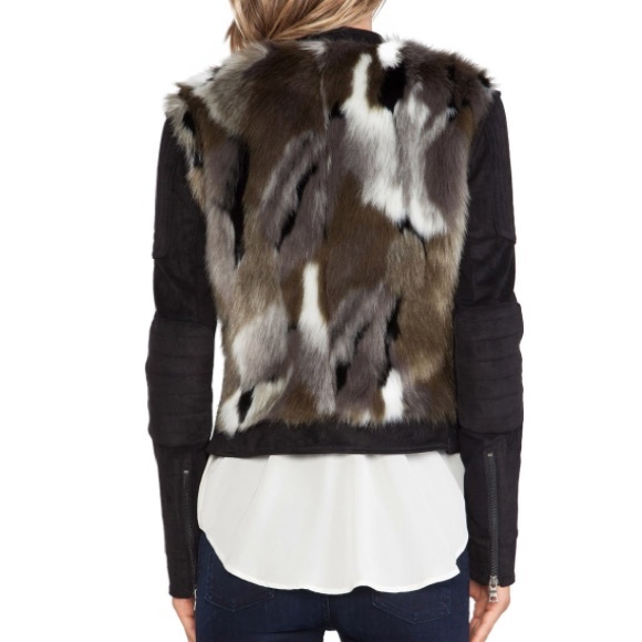 BCBG Faux Fur Dimitri Jacket - Picture 2 of 8