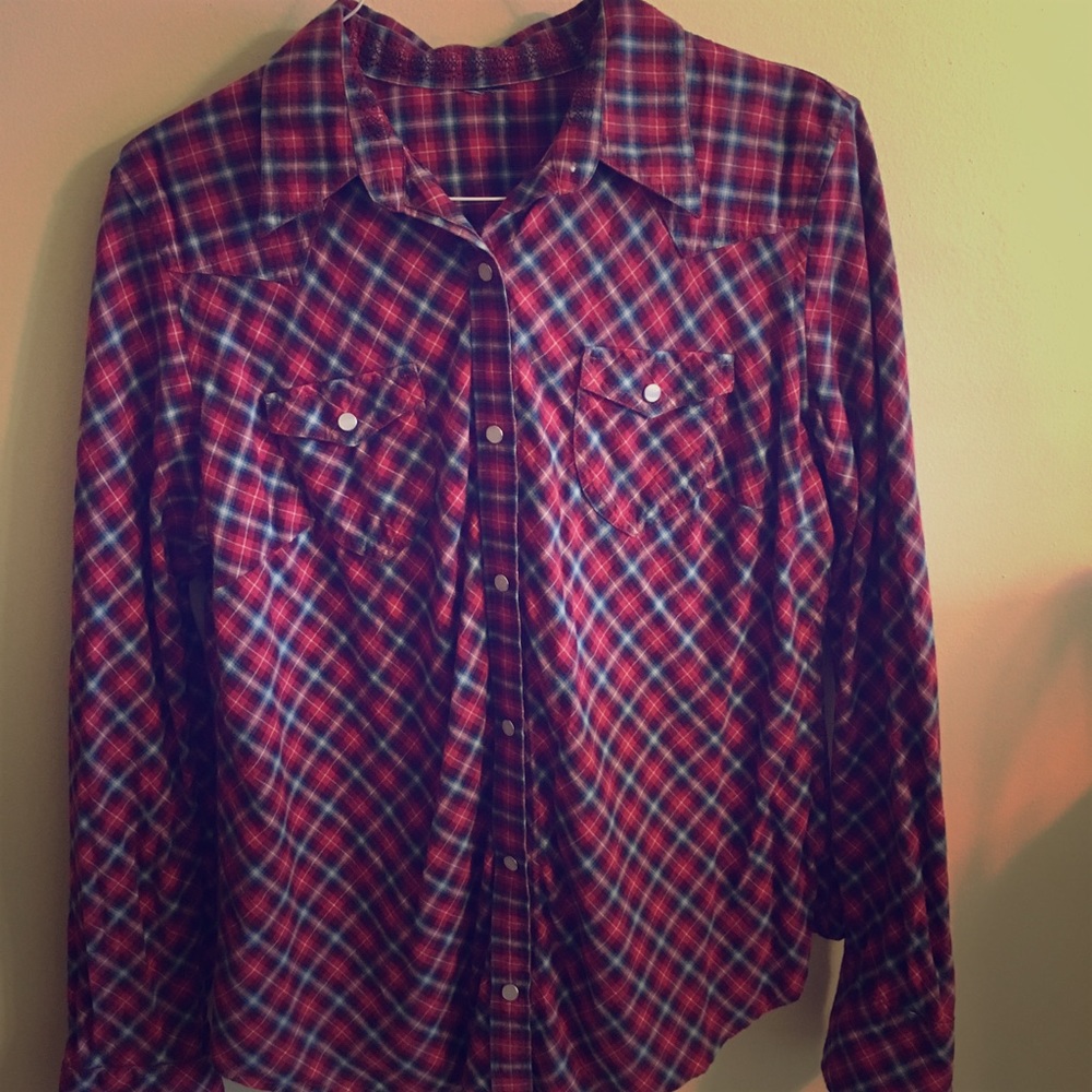 Gap plaid shirt