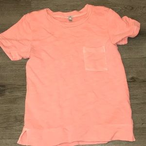 J. Crew Sun-faded Short sleeve Sweatshirt