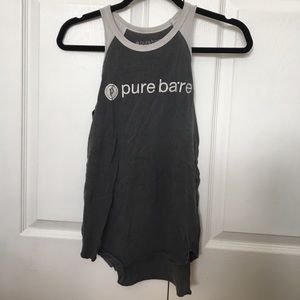 Pure barre distressed tank