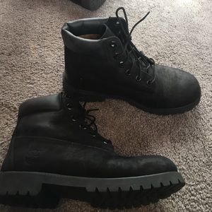 All black timberlands