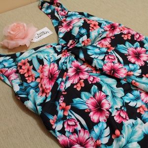 NEW Floral Swimsuit Tankini Top