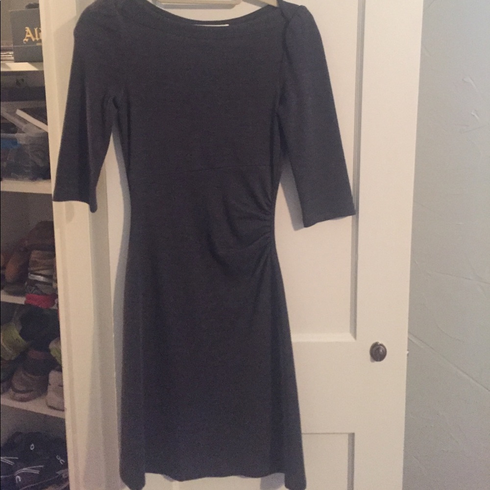 Diane Von Furstenberg grey dress Size 2.
