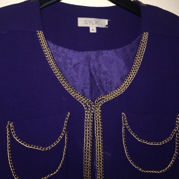 🍑🍑🍑 VINTAGE cropped embroidered jacket - Picture 2 of 4