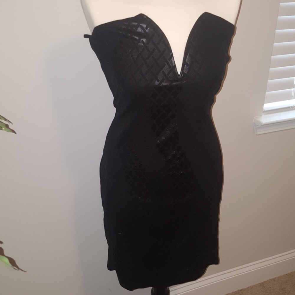 Simple black dress
