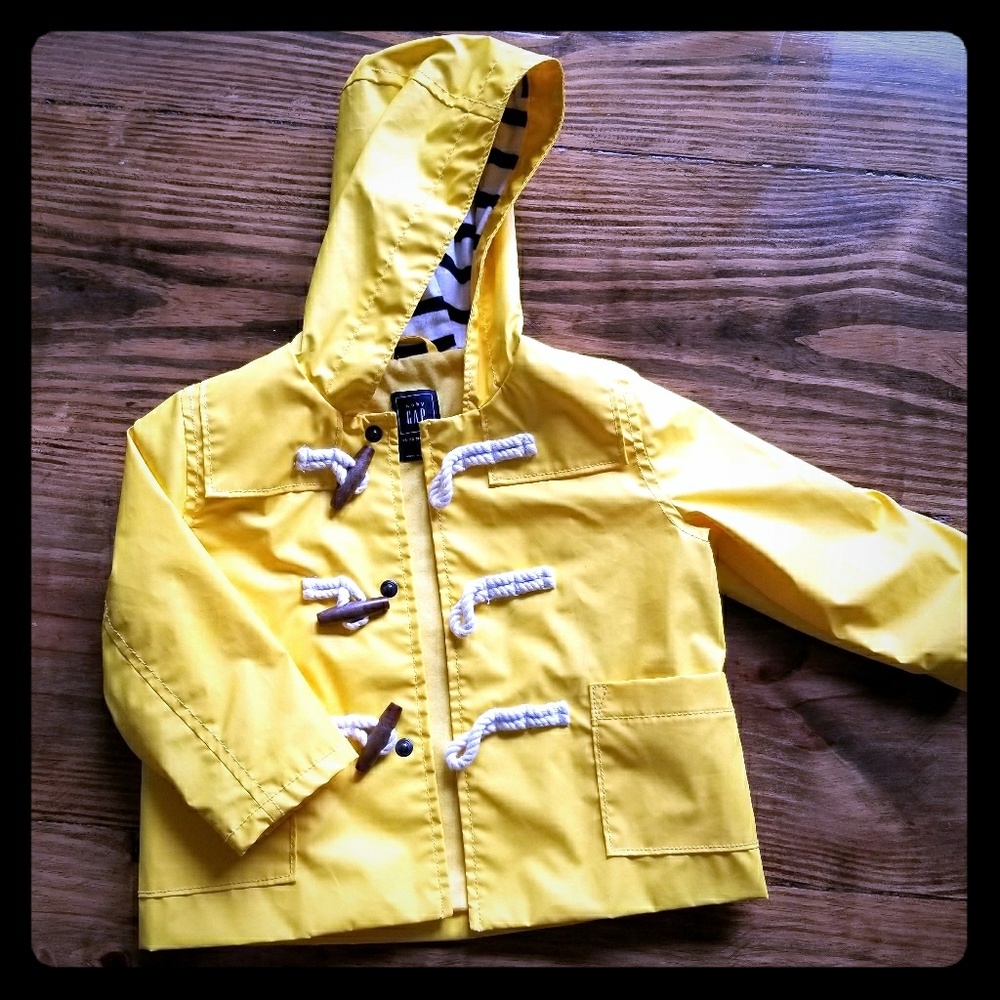 Baby Gap Jersey Lined Raincoat