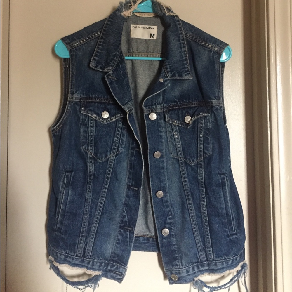 Rag & Bone denim vest