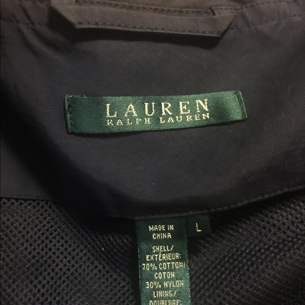 Ralph Lauren (green label) wind breaker jacket.