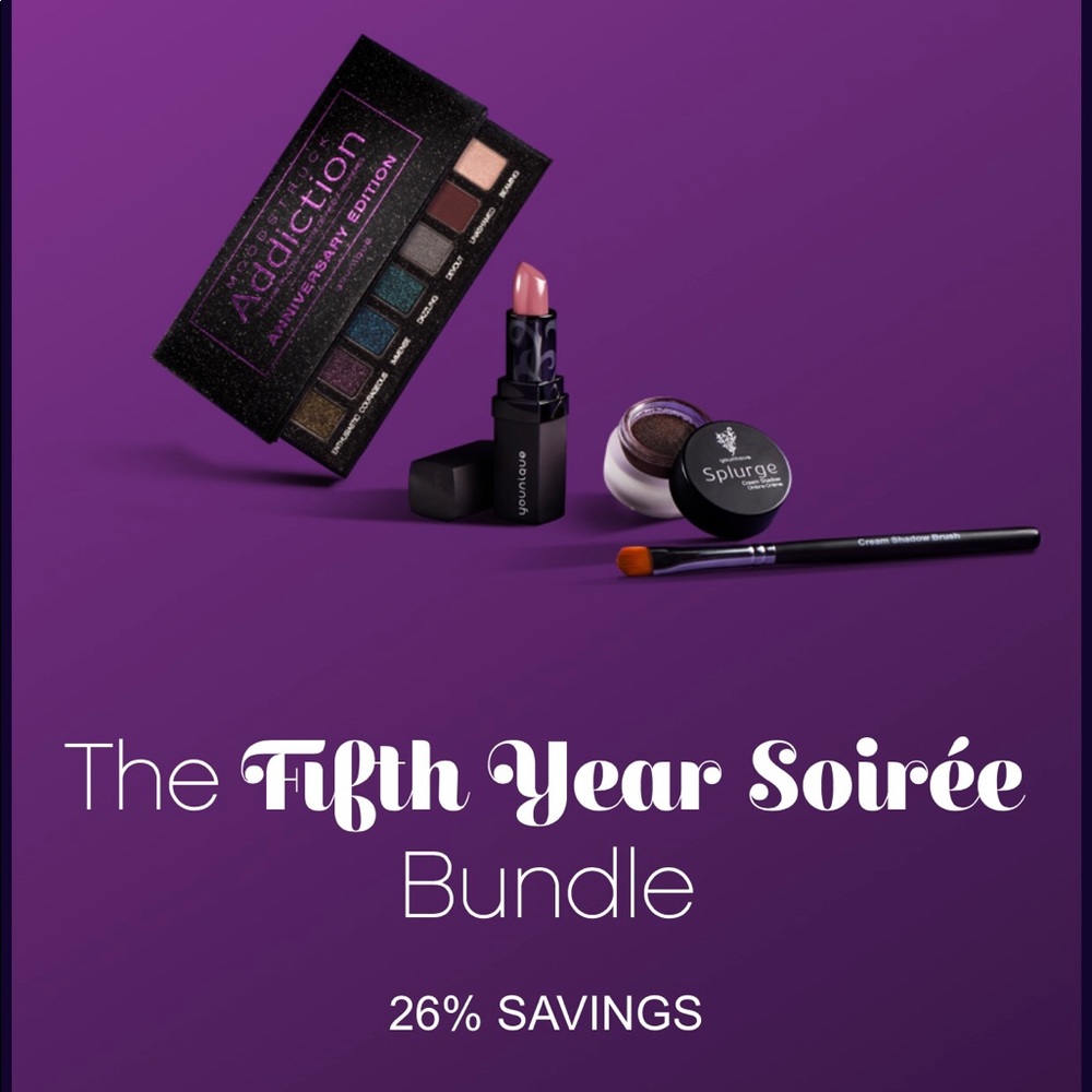 Younique 5th anniversary limited edition bundle