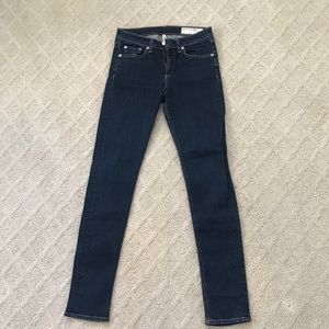 Rag & Bone high rise skinny jeans