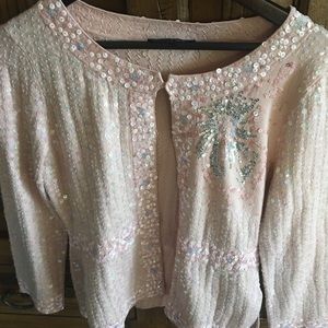 Sequin cardigan