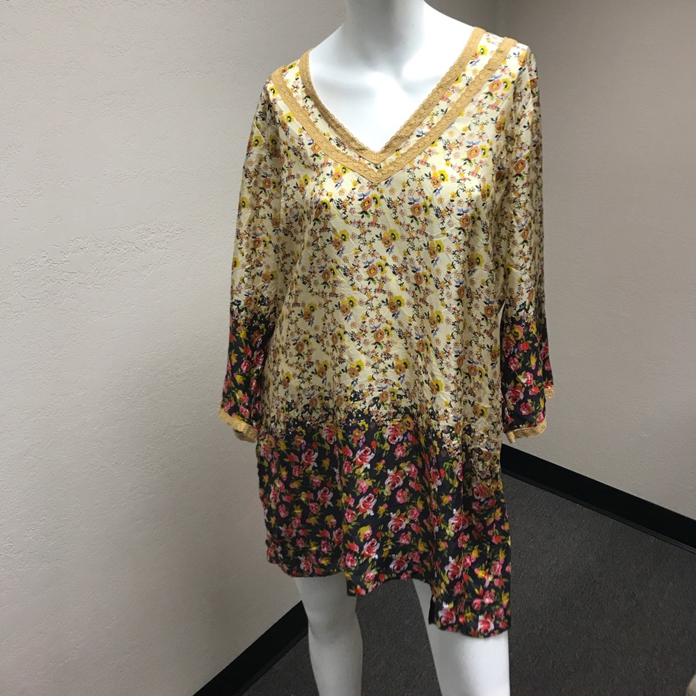 Johnny Was silk tunic or dress