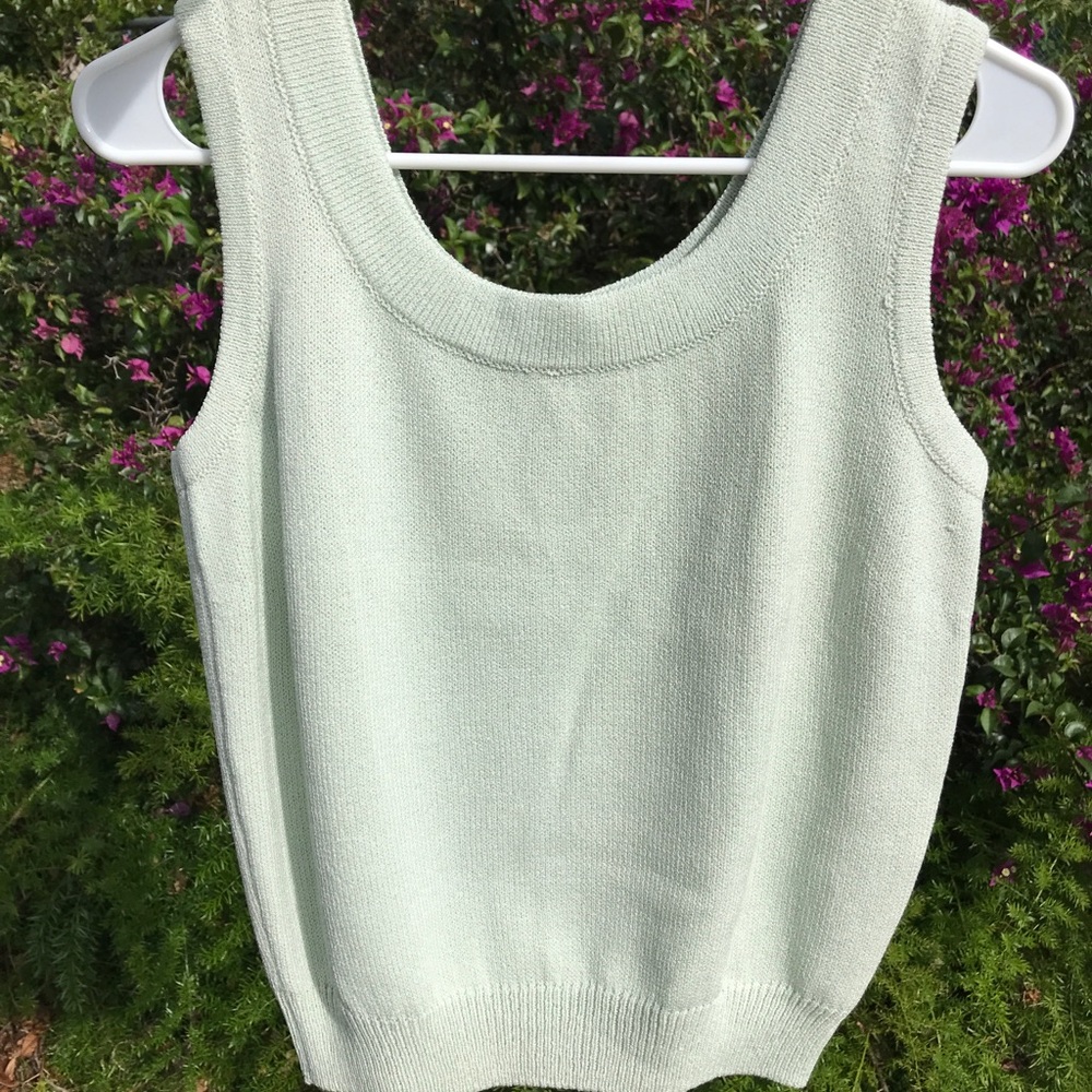 St. John collection knit tank top