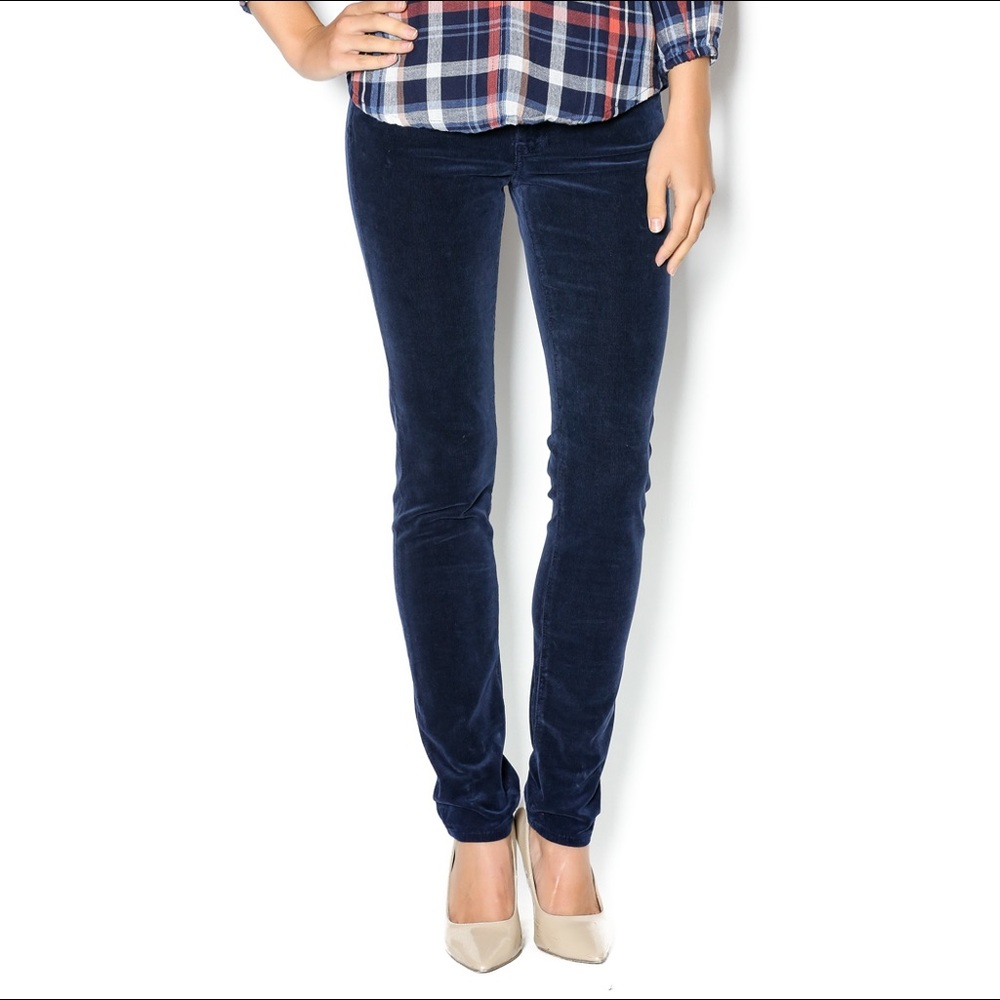 AG Corduroy The Stilt Cigarette Leg