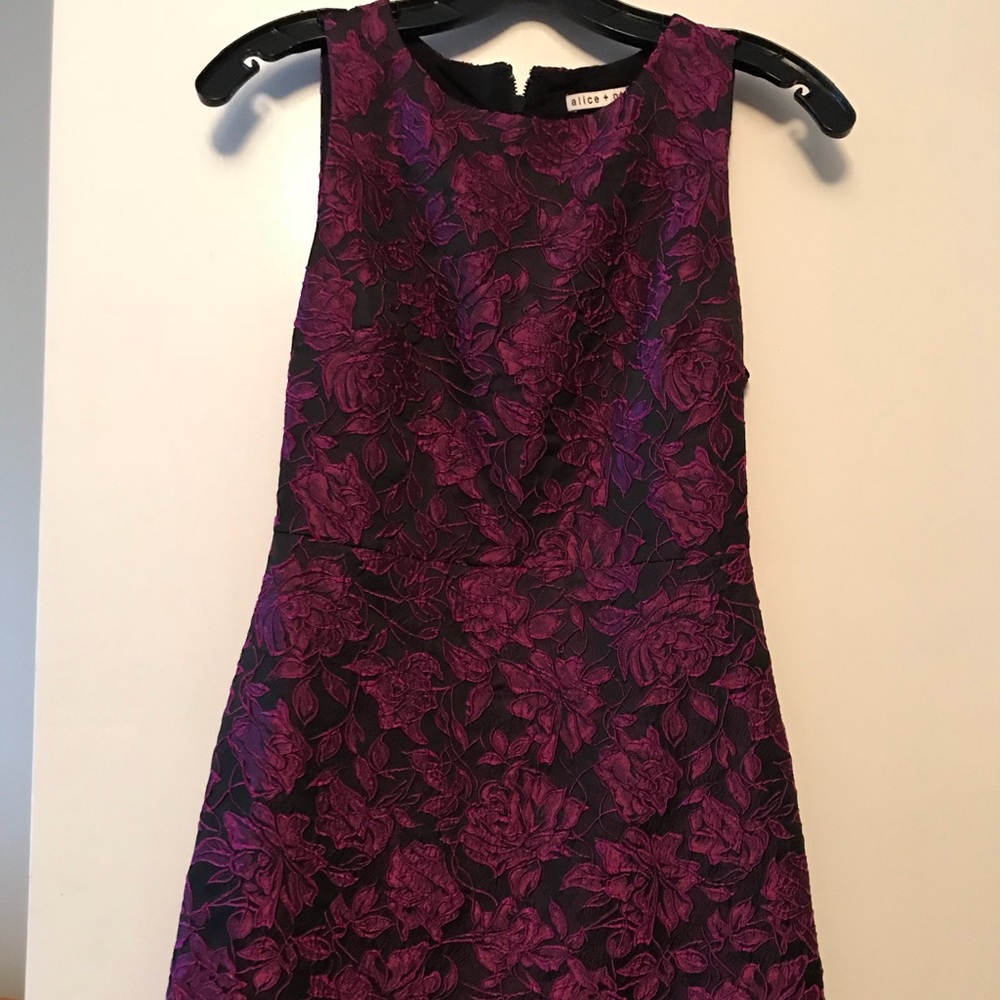 Alice + Olivia floral dress
