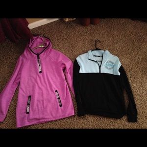 Justice purple size 18 blue size 16