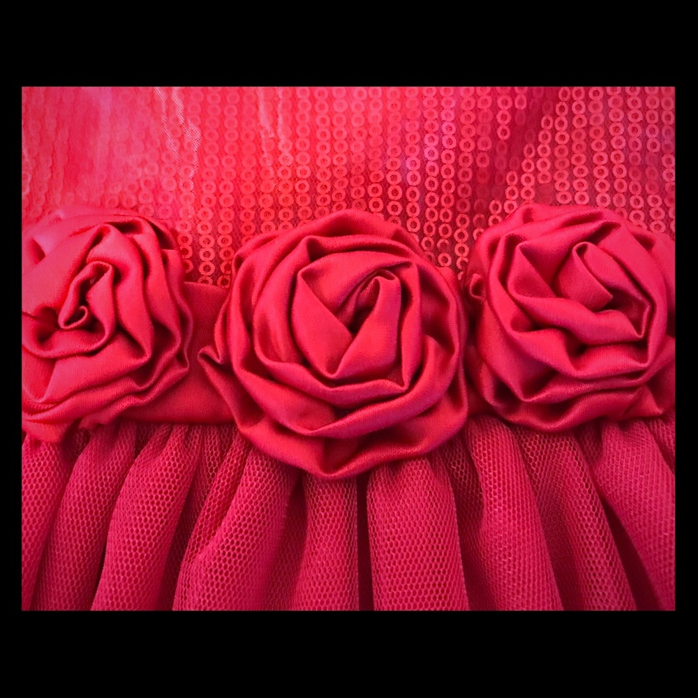 Christmas 🎄 Dazzling Red Dress❤️