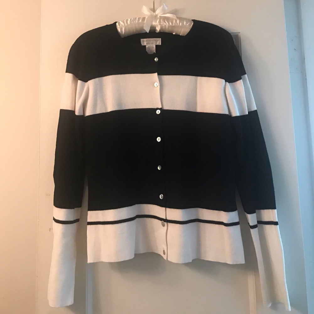 Hampton Point striped cardigan