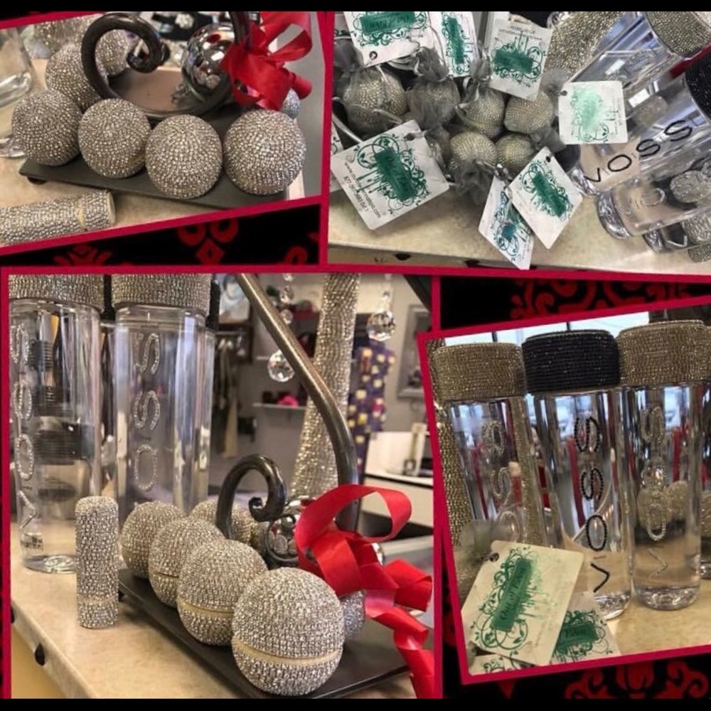 Bling Water Bottles, Bling Lip Balm, Bling Lotion