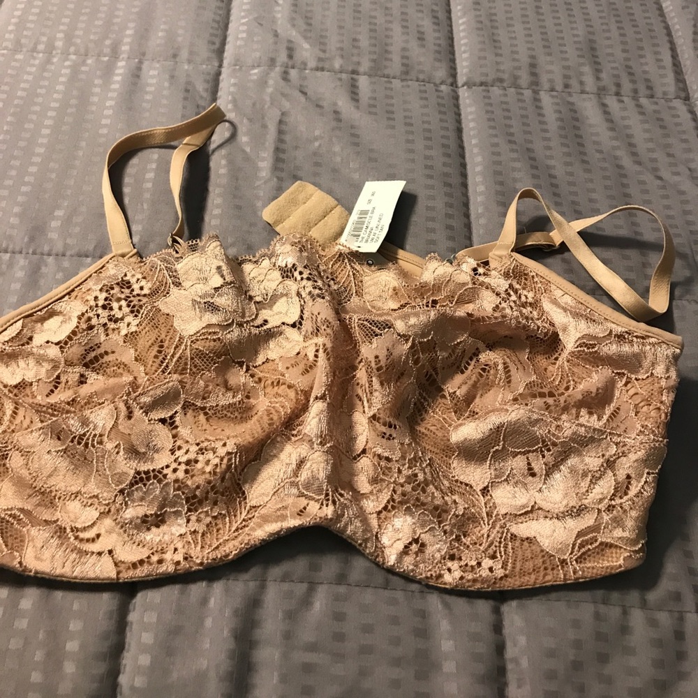 Soma NWT Brianna Camisole Bra Soft Tan 36D