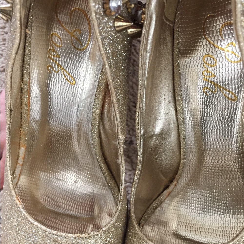 Beautiful Posh spikes and crystals glittery heels - Picture 5 of 5