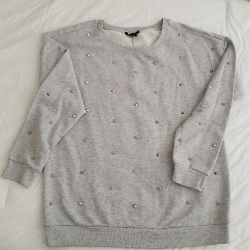 Forever 21 studded sweater