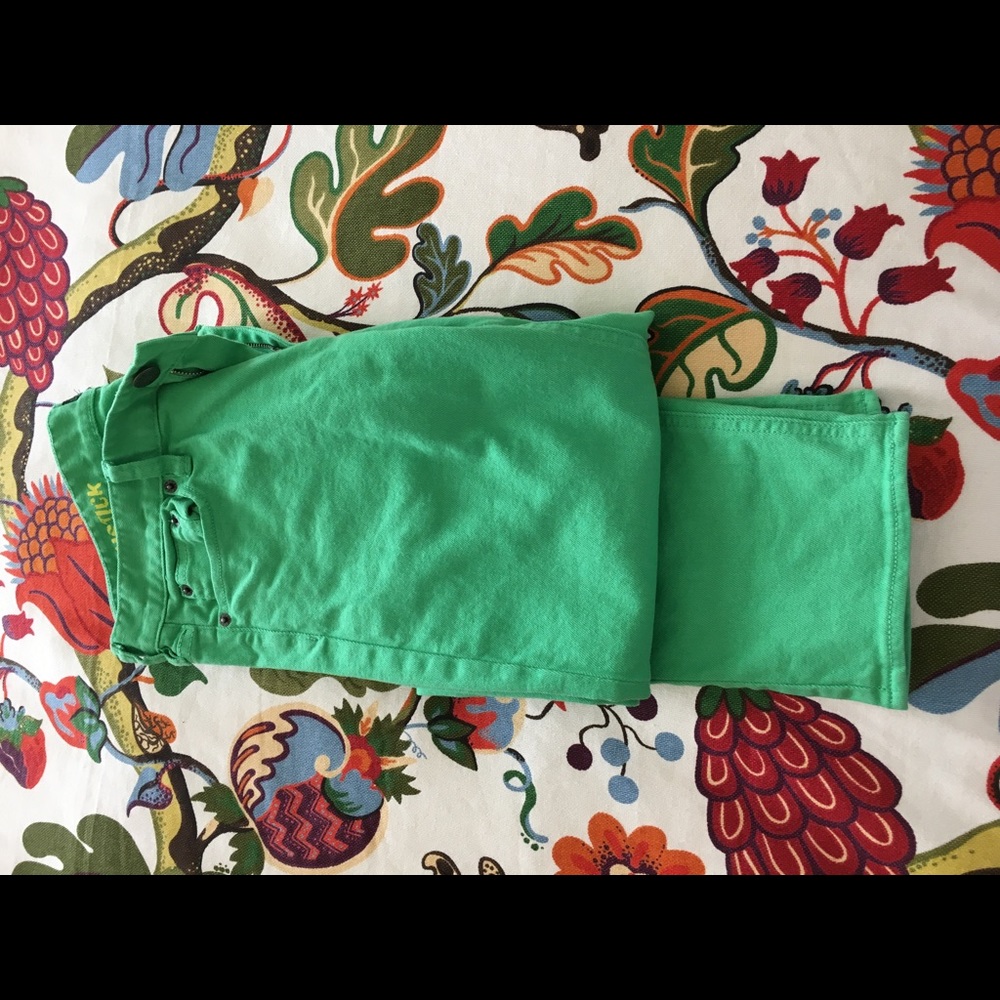 J.Crew Matchstick crop jeans